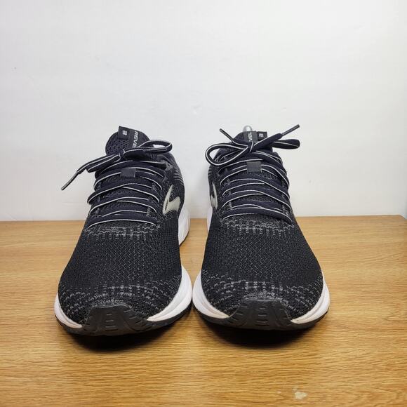 Brooks Womens Size 10B Revel 3 Black Gray Running Shoes Sneakers 1203021B012 - Picture 5 of 11